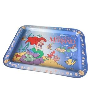 Vintage the little mermaid dinner tray
